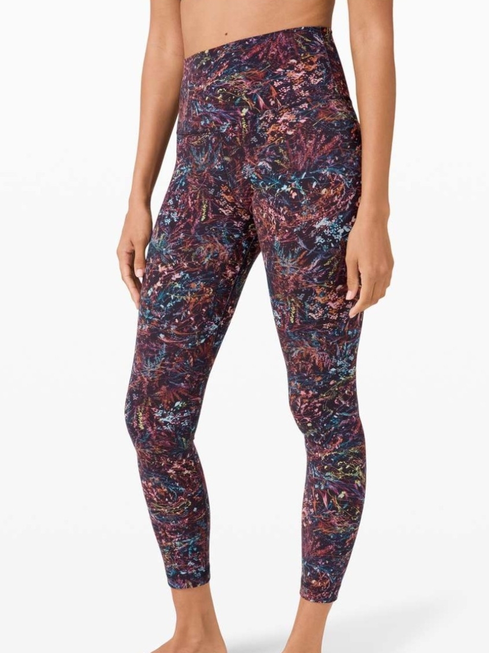 Lulu High-Rise Printed Legging - Multicolor